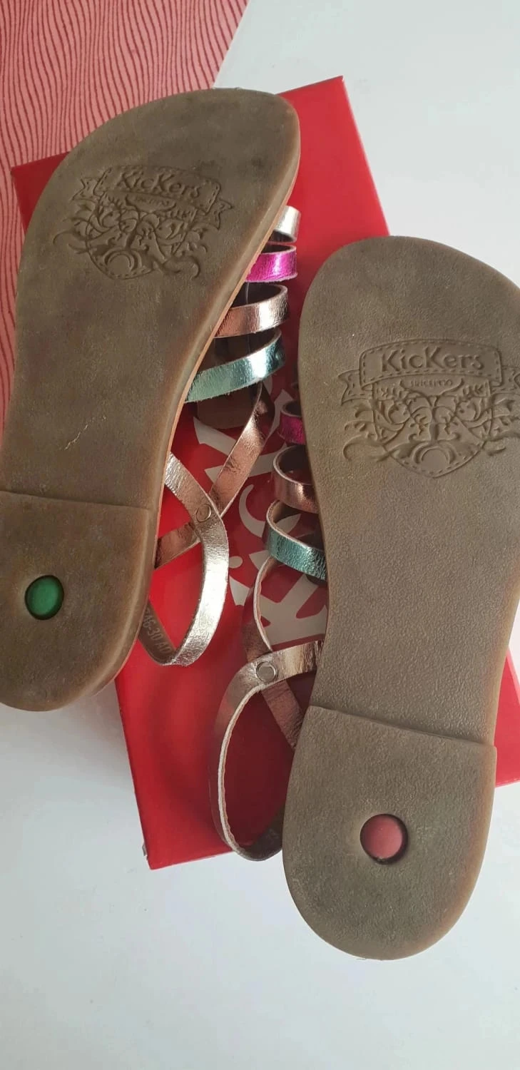 KICKERS open-toe sandals size 38 – photo 4